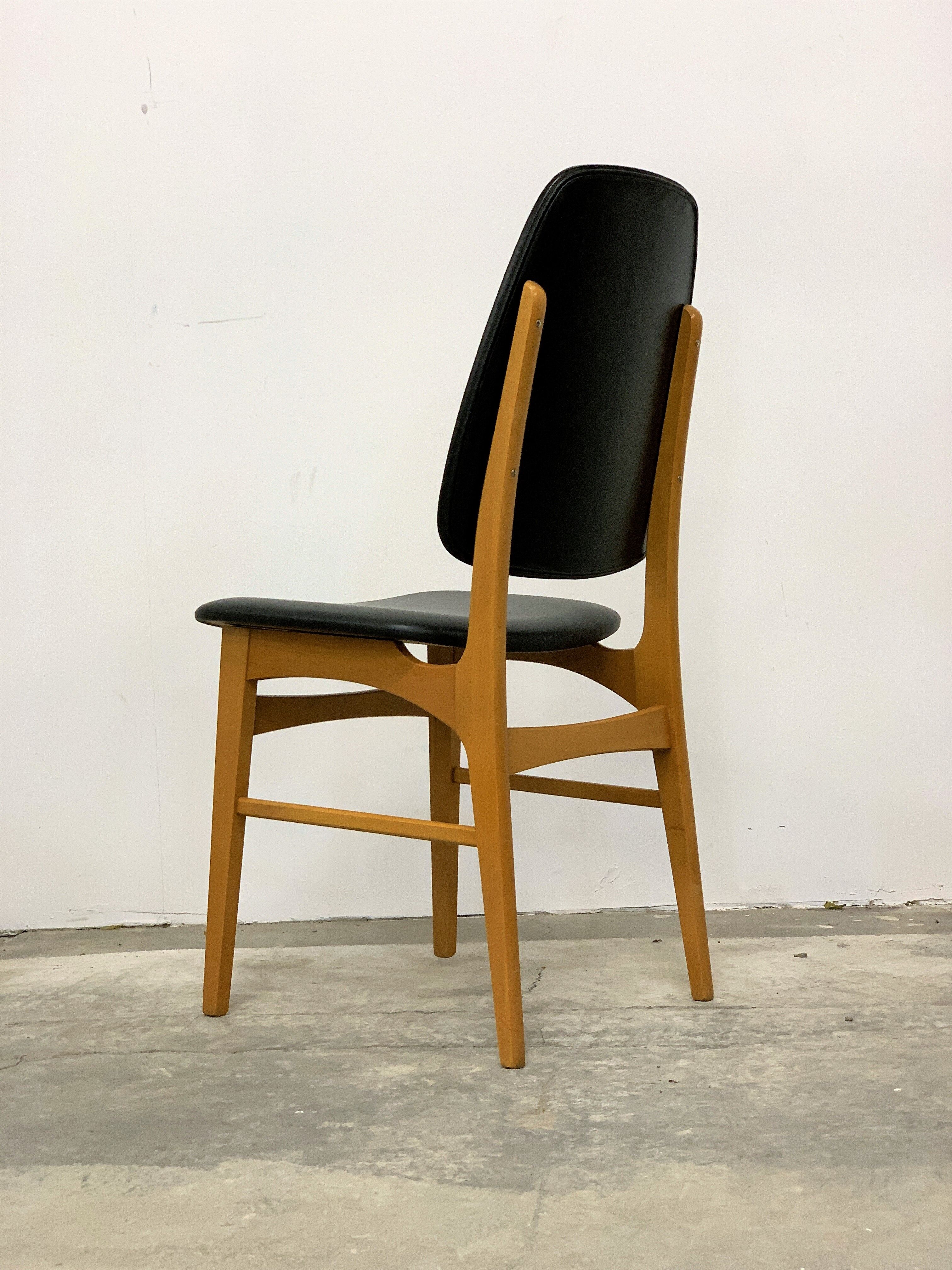 Beech chairs, norway brødrene sørheim, nesttun, 1950s/60s, vintage