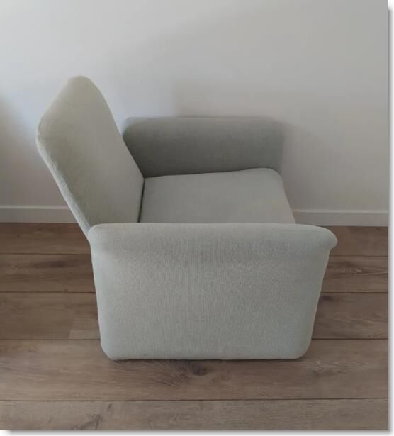 Pair of vintage armchair fabric heaters 70s