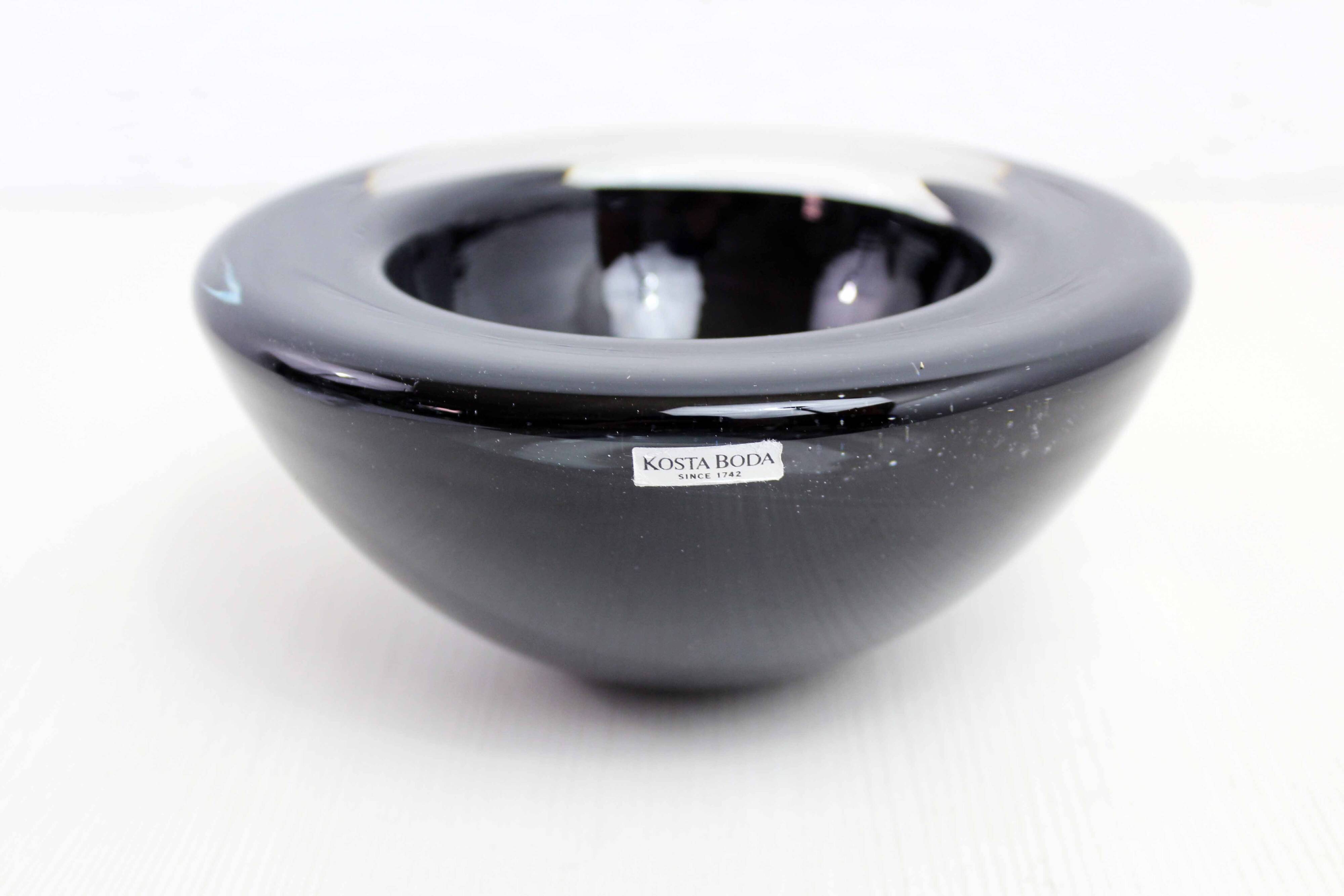 Kosta Boda glass bowl