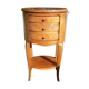 Ancienne table de chevet style Louis Philippe époque XXème marqueté