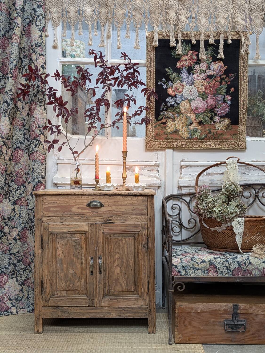 Small patinated buffet