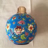 Berger lamp in longwy enamels