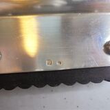 Art deco dish in silver