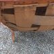 Art deco leather club chair from the 1930s