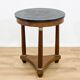 Empire side table in mahogany and marble – Late 19th century