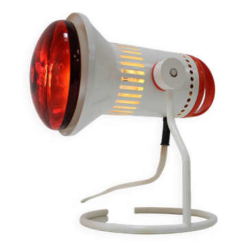 Mid-Century Infra-Red Table Lamp, Chirana 1980's, Czechoslovakia