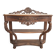 Console from the Napoleonic III era in walnut.