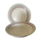 Deep dish and flat plate Moulin des Loups Stanislas model