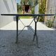 Marble round table