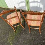 Pair of Second Empire Napoleon III style chairs