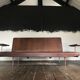 Sofa Walnut copper Wentworth Toothill years 50/60