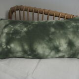 Cushion in old recolored linen