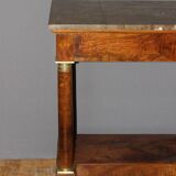 Empire Console in Walnut XIX