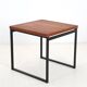 Table d'appoint en teck Rare Rego / Günter Renkel “Twen” / Design moderne du milieu du siècle / Années 1950 / Modernisme des années 1960