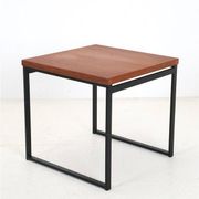 Rare Rego / Günter Renkel “Twen” teak side table / Mid-century modern design / 1950s / 1960s modernism