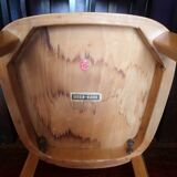 Horgen Glarus bistro chair, signed and made in Switzerland - 1950s