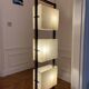 Lampe maison Arlus Acier et Teck