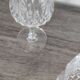 6verres à pied à vin en cristal d'Arques, modèle Longchamps. Contenance 12