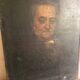 Portrait d’homme huile su toile XIXe