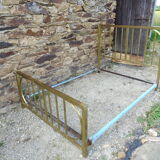 Antique brass bed in 140
