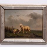 Huile sur panneau 1844 Eugène Verboeckhoven