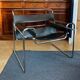 Armchair in the style of Wassily by Brauer around 1980.