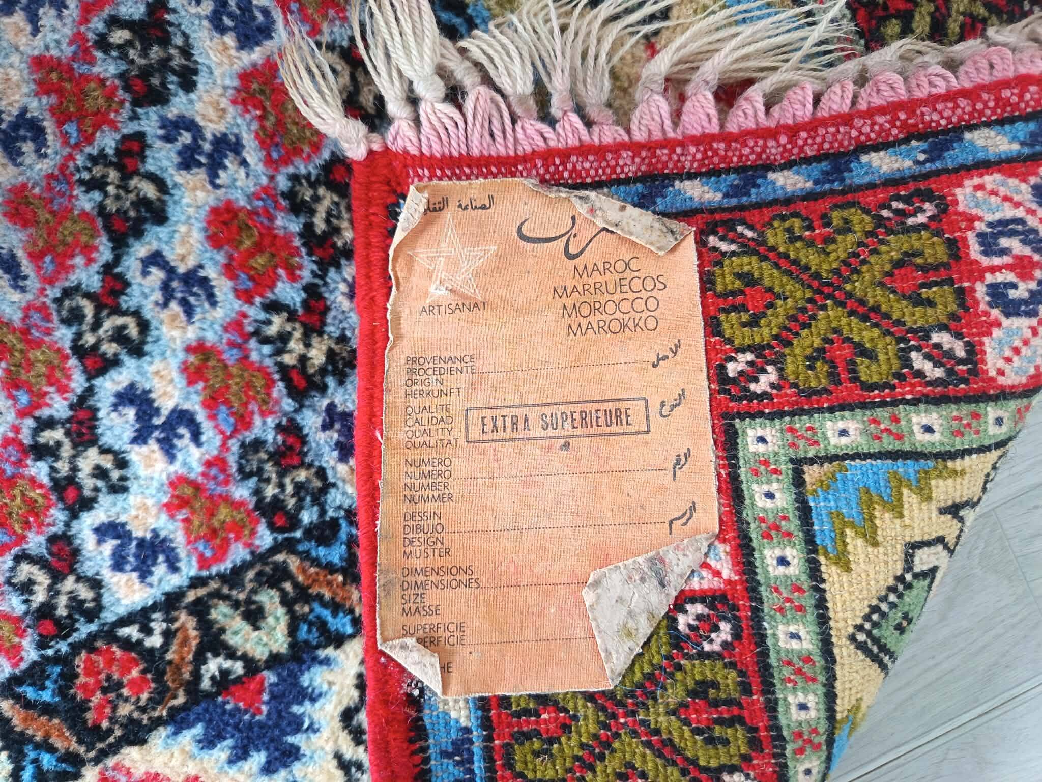 Tapis Berbère fait main