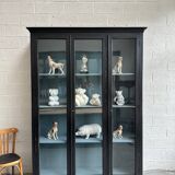 Vitrine de musée fin XIXème