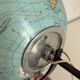 Vintage globe 1962 terrestrial world map glass tripod Taride - 28 cm