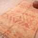 Peach Vintage Moroccan Rug 163 x 289 cm, Berber Wool Rug, Handmade Boho Rug