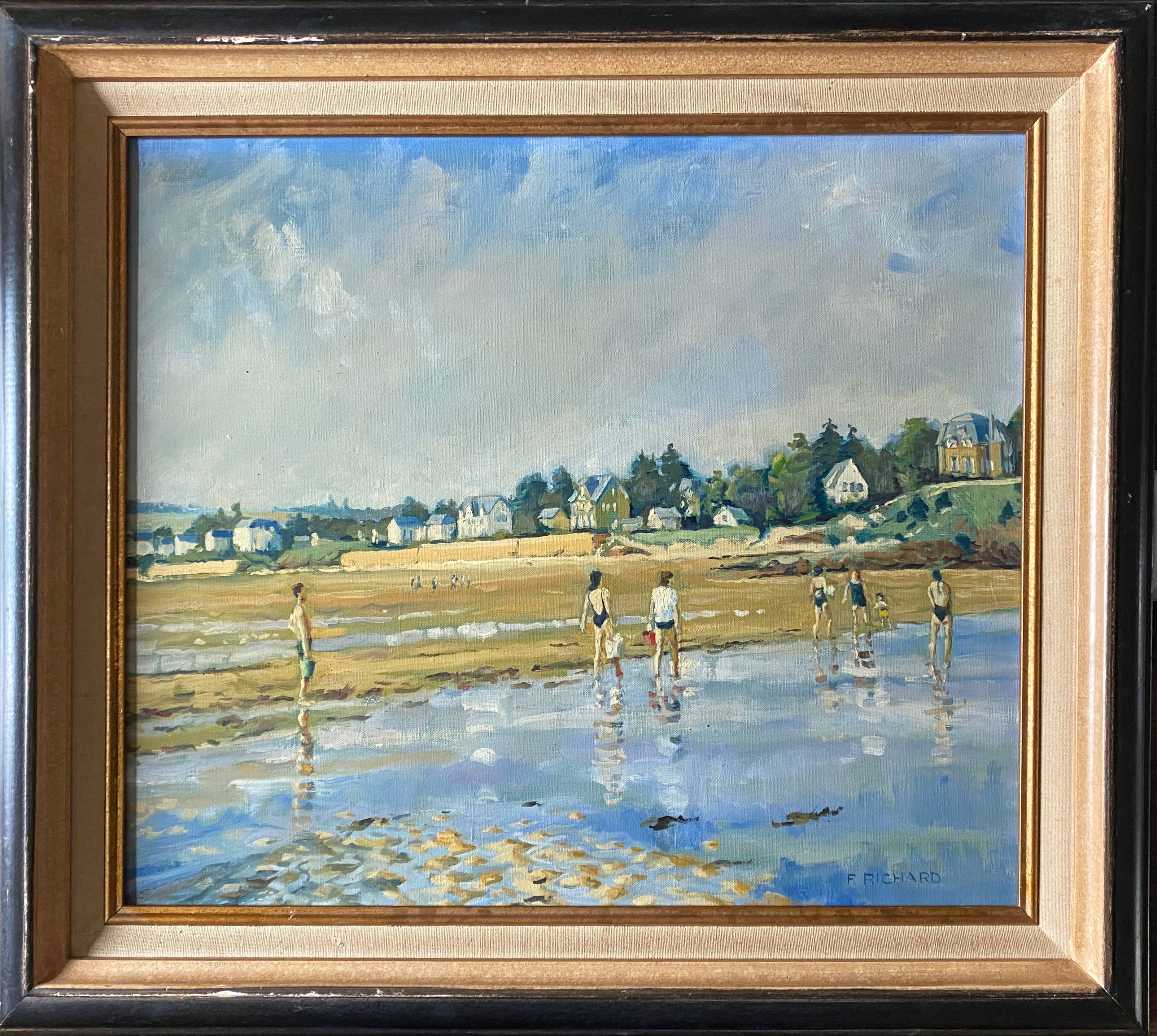 Painting oil on canvas by François Richard