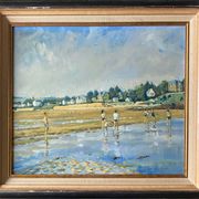 Painting oil on canvas by François Richard