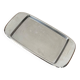 Vintage Italian stainless steel rectangular platter signed effepi.
