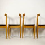 Set of Four Mid-Century Chairs by Alan Fuchs for ULUV, Krásná Jizba, 1965
