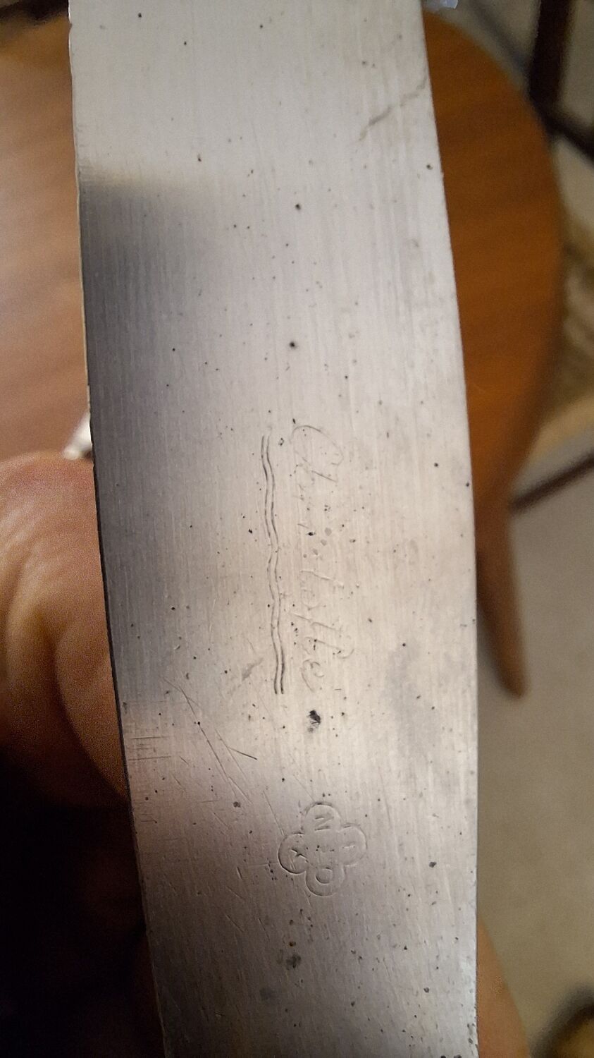 Set of 19th century Christofle silver plated knives