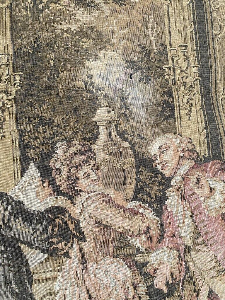 French tapestry of the late 19th century