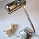 Pirouette art deco desk lamp, 1930s, chrome-plated metal