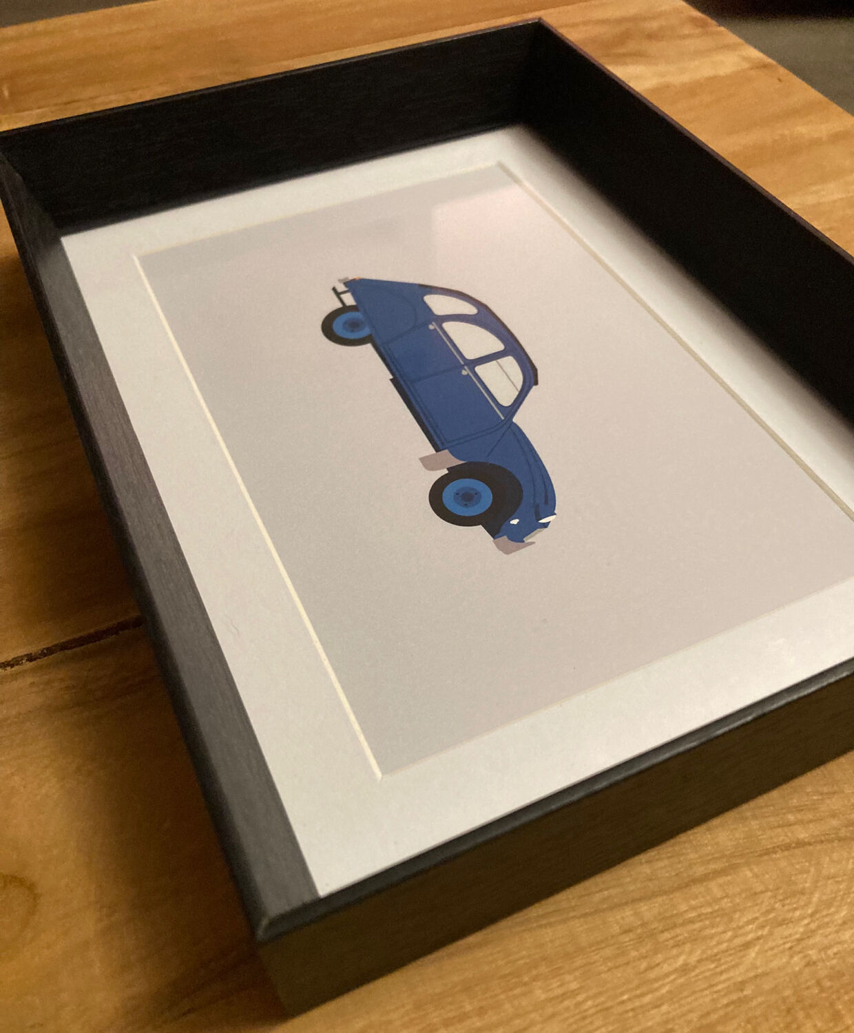 Deco design frame - Citroën 2CV