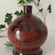 Terracotta lamp base in white.