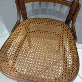 Rare suite of 8 chairs bistrot salon Fischel 1890