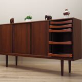 Enfilade en palissandre, design danois, années 1970, production : Danemark