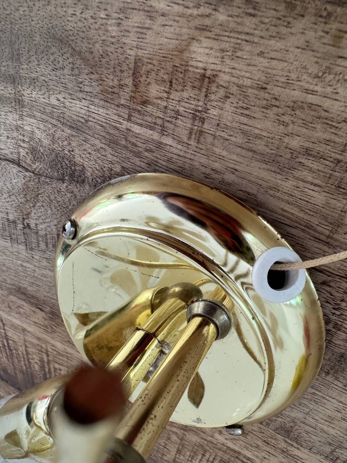 Set of Murano flower wall sconces