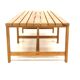 Scandinavian pine bench, Sweden, 1970
