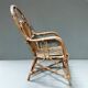 Child's rattan armchair