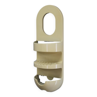 Mid-century Guzzini plastic bathroom shelf, Italy, 1970s