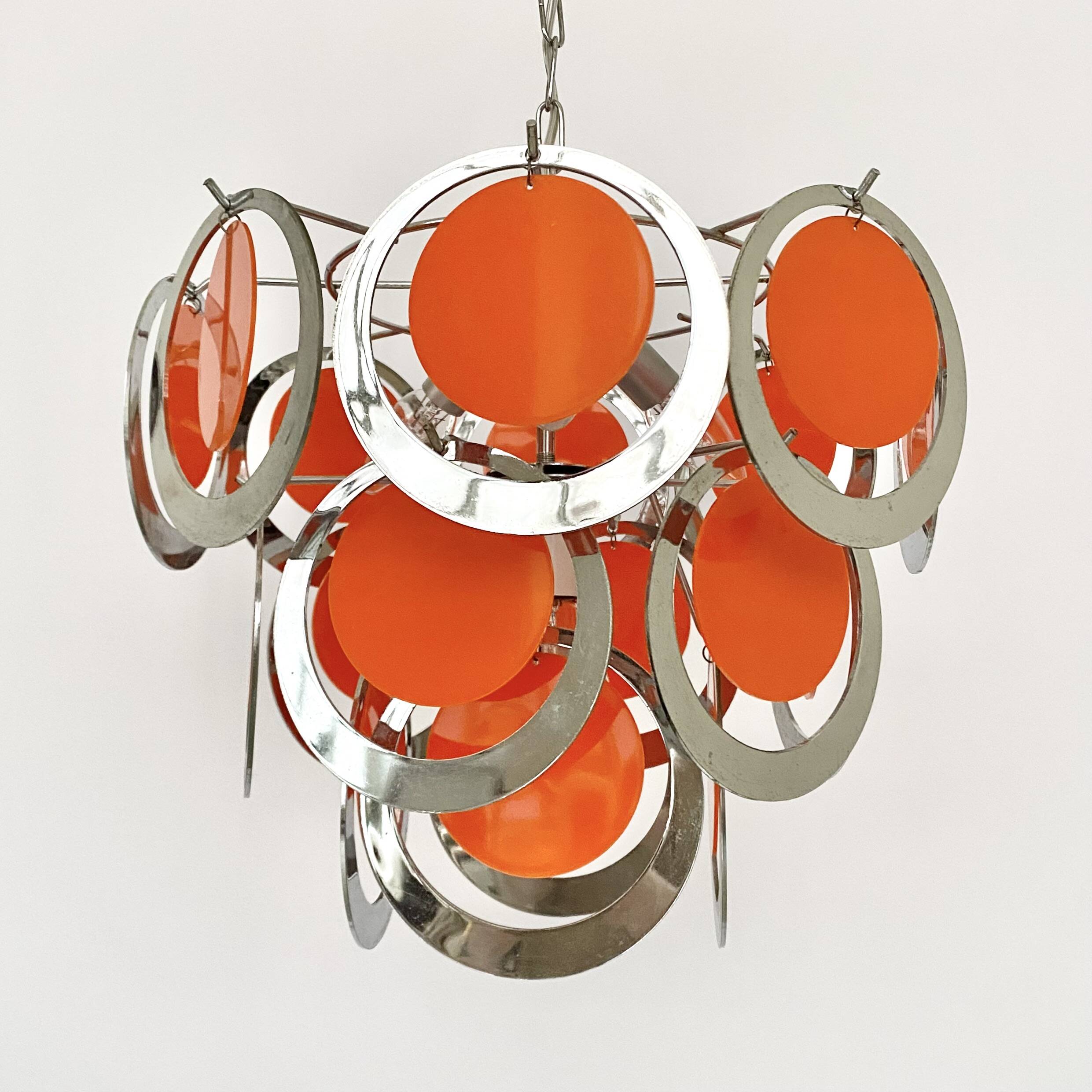 Vintage 70's pop chandelier