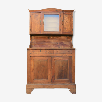 Buffet vaisselier en bois massif