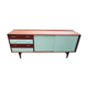 Scandinavian sideboard 1960 with sliding doors