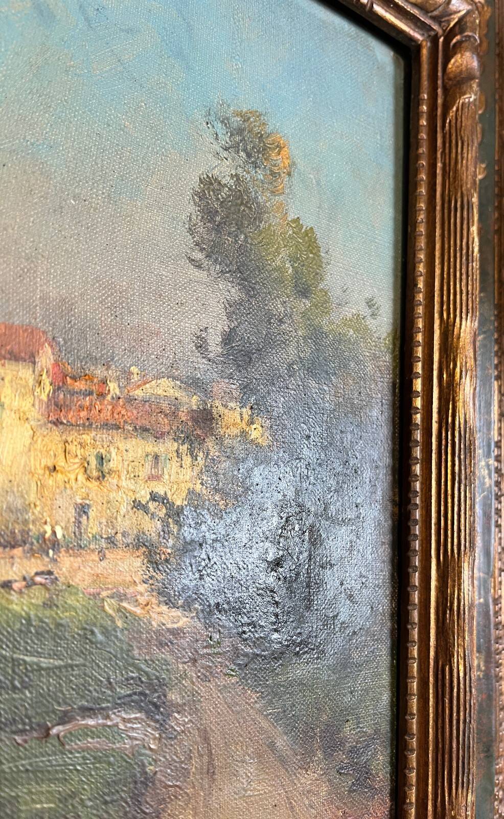 Tableau HST Pelletier cf. Eloi Georges Colette BOUVARD "Animated Village"