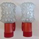 Appliques Sankey Targetti rouges